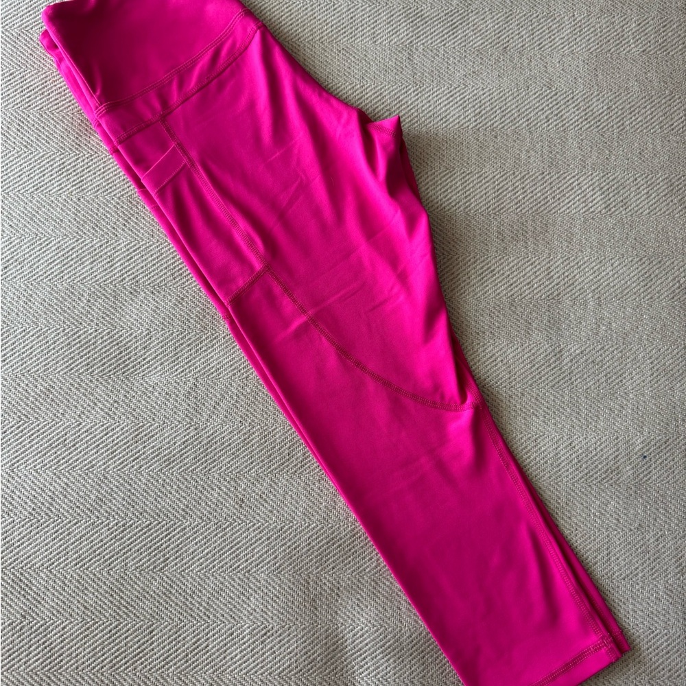 ZYIA Active Crop Fuchsia Leggings